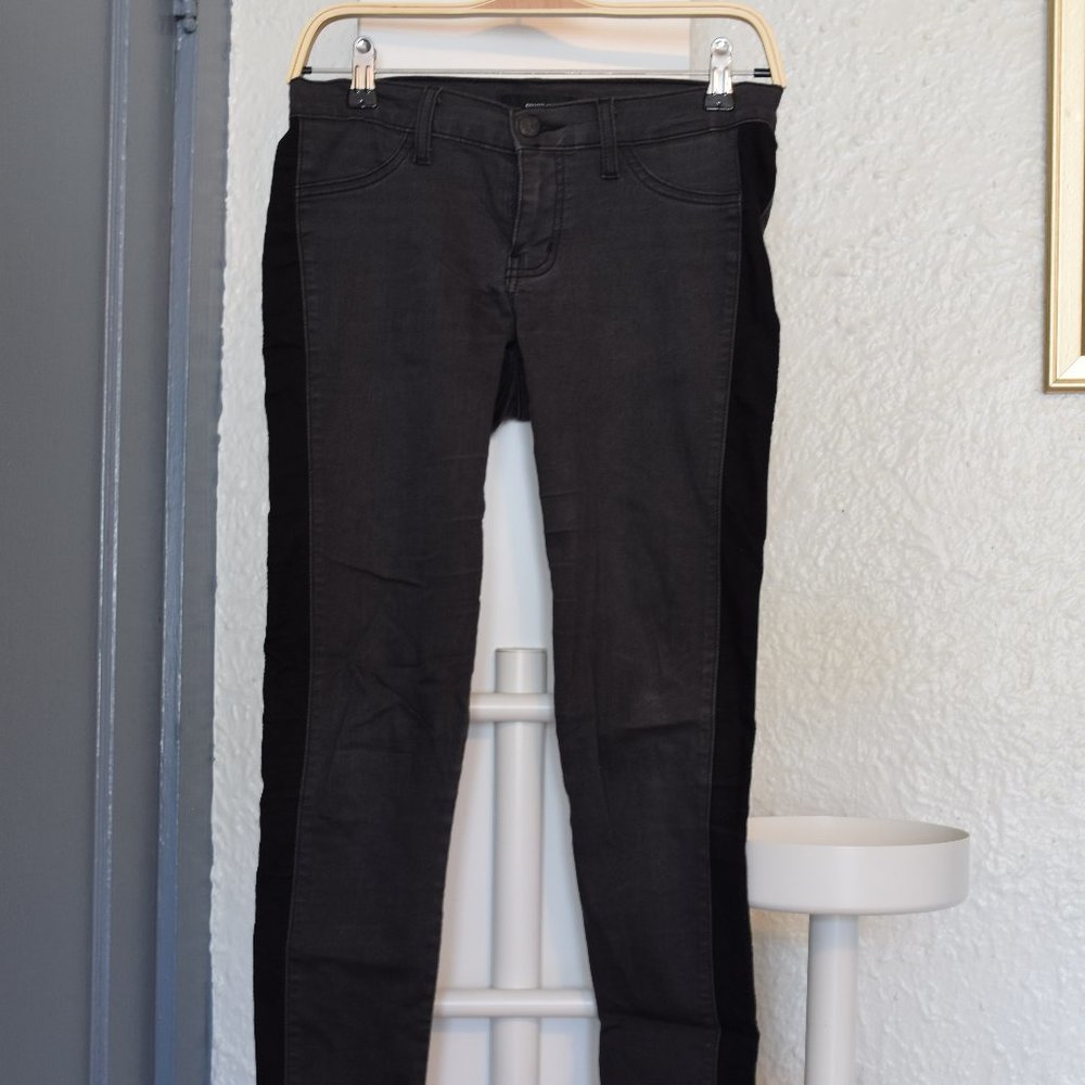 Flying monkey dark grey pants with black stripe